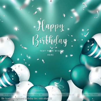 file tranh background birthday tiec sinh nhat 55