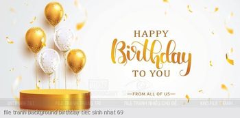 file tranh background birthday tiec sinh nhat 69