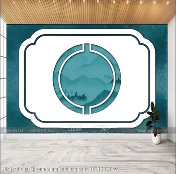 file tranh background dam cuoi nen xanh 10112023 vvv