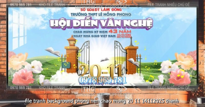 file tranh background phong nen chao mung 20 11 14112025 thanh