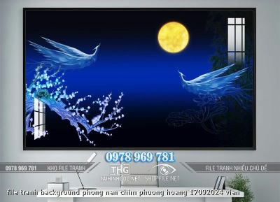 file tranh background phong nen chim phuong hoang 17092024 vien