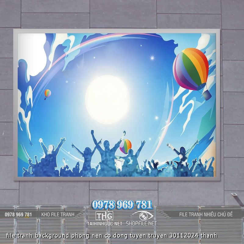file tranh background phong nen co dong tuyen truyen 30112024 thanh