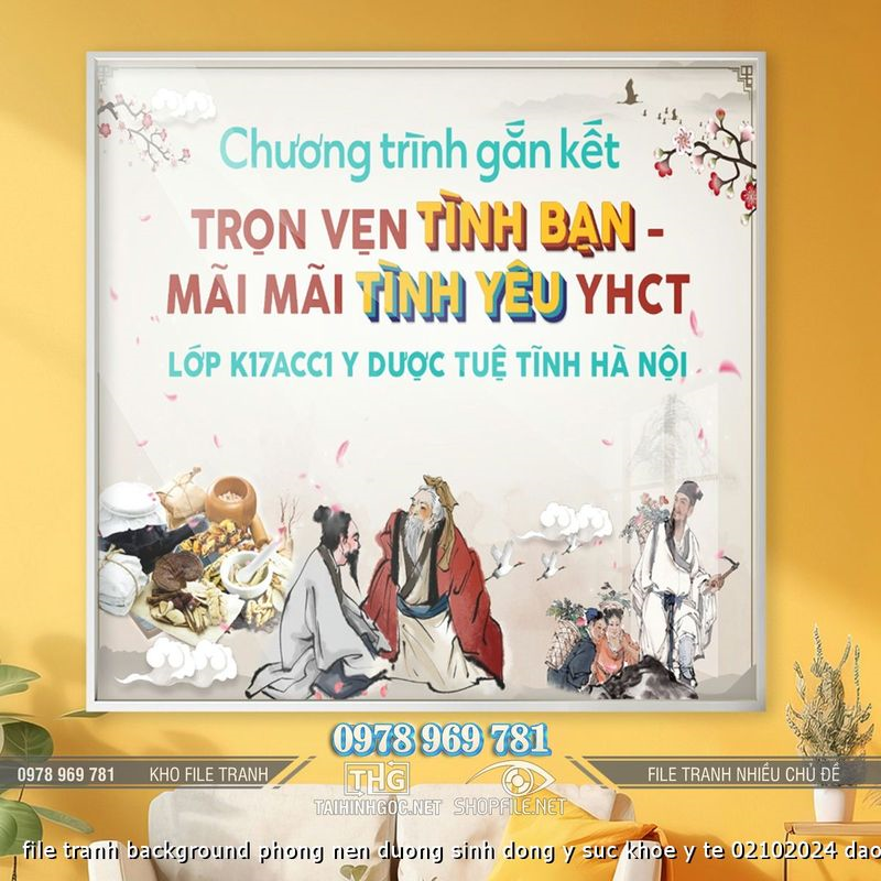 file tranh background phong nen duong sinh dong y suc khoe y te 02102024 dao
