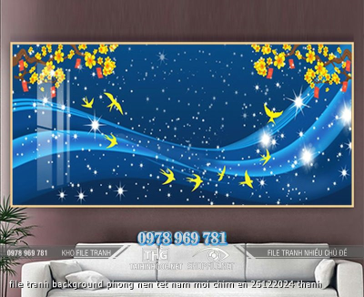 file tranh background phong nen tet nam moi chim en 25122024 thanh