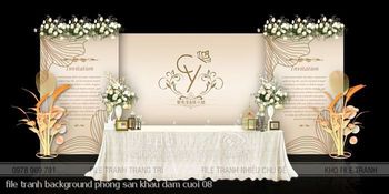 file tranh background phong san khau dam cuoi 08