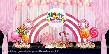 file tranh background phong san khau dam cuoi 12