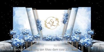 file tranh background phong san khau dam cuoi 25