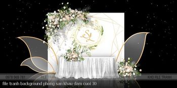 file tranh background phong san khau dam cuoi 30