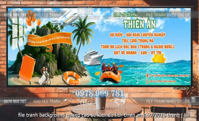 file tranh background quang cao su kien du lich thien an 16072025 thanh