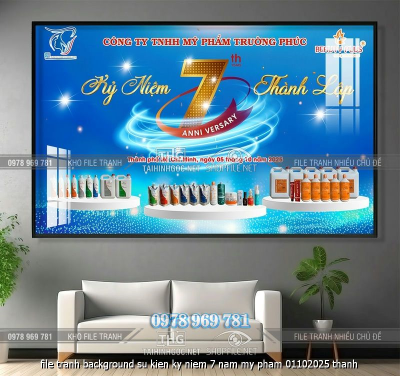 file tranh background su kien ky niem 7 nam my pham 01102025 thanh