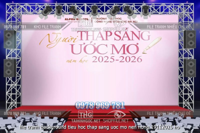 file tranh background tieu hoc thap sang uoc mo nen hong 19112025 ho