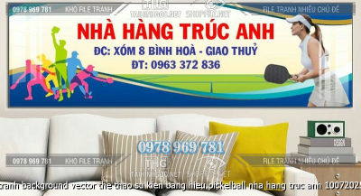 file tranh background vector the thao su kien bang hieu pickelball nha hang truc anh 10072025 vy