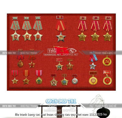 file tranh bang cac loai huan chuong cao quy viet nam 18122025 ho