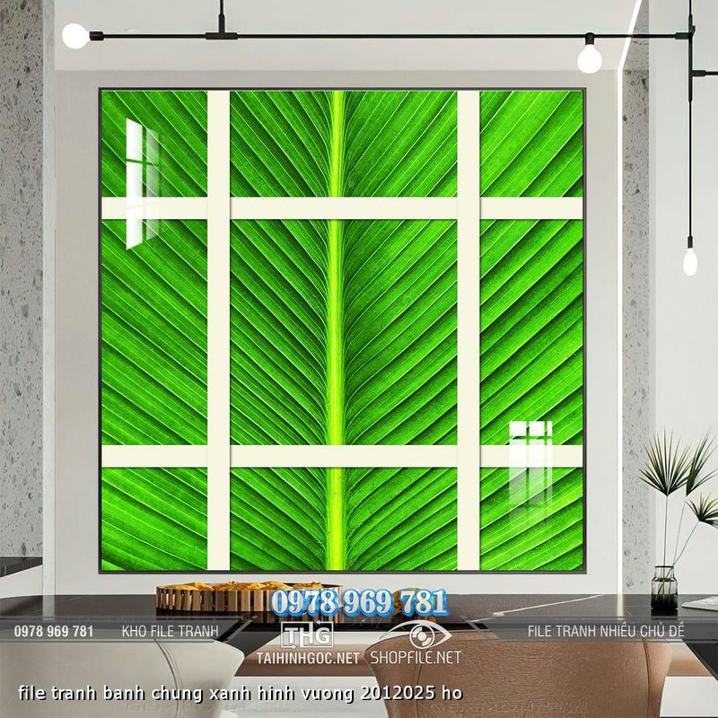 file tranh banh chung xanh hinh vuong 2012025 ho