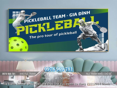file tranh banner pickleball the thao the duc tranh co dong 23112024 thanh