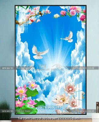 file tranh bau troi va hoa sen 22122025 thanh