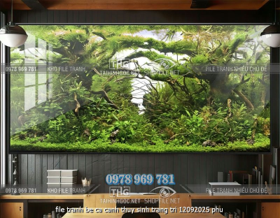 file tranh be ca canh thuy sinh trang tri 12092025 phu