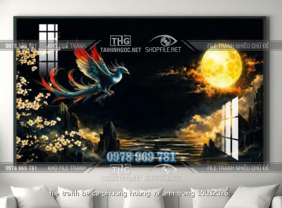 file tranh be ca phuong hoang va anh trang 10032026