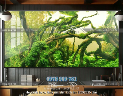 file tranh be ca thuy sinh dan kinh ho 12092025 phu