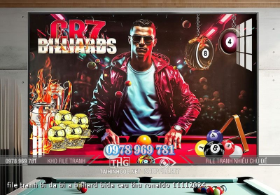 file tranh bi da bi a billiard bida cau thu ronaldo 11112024