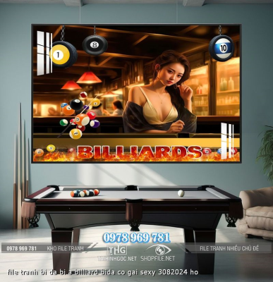 file tranh bi da bi a billiard bida co gai sexy 3082024 ho