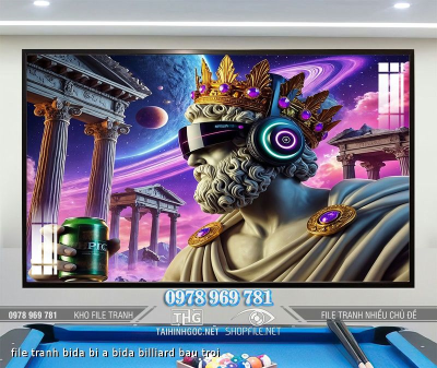 file tranh bida bi a bida billiard bau troi