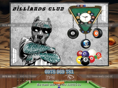 file tranh bida con cho 332025 ho