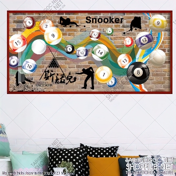 tranh billiard pool snooker bi a bi-a file tranh bida decor tuong 23032023 ho