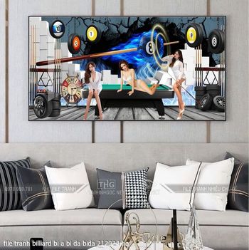 file tranh billiard bi a bi da bida 212024 ho