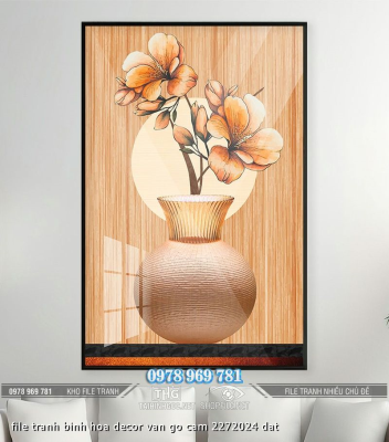 file tranh binh hoa decor van go cam 2272024 dat
