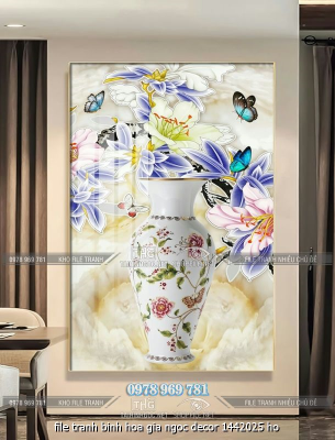 file tranh binh hoa gia ngoc decor 1442025 ho