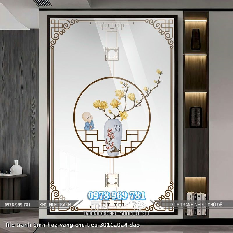 file tranh binh hoa vang chu tieu 30112024 dao