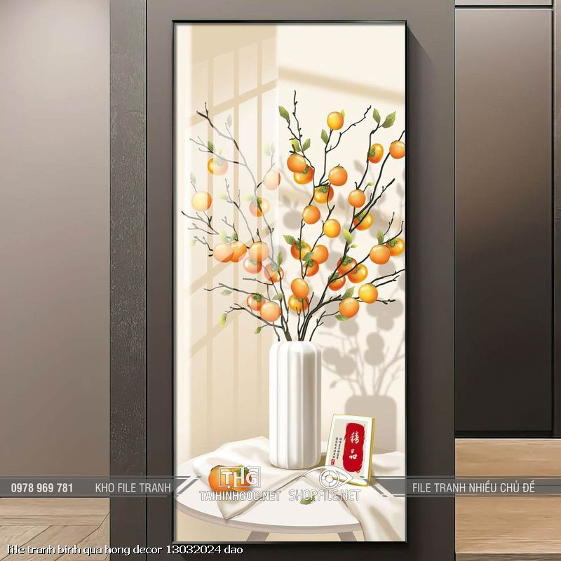 file tranh binh qua hong decor 13032024 dao