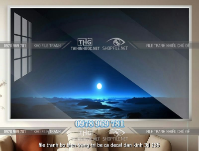file tranh bo bien trang tri be ca decal dan kinh 3d 135