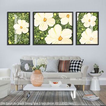 file tranh bo tranh tuong hoa 3 tam decor 21122023 hieu