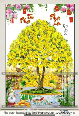 file tranh bonsai chau hoa mai tet xuan 17032025 vy t2