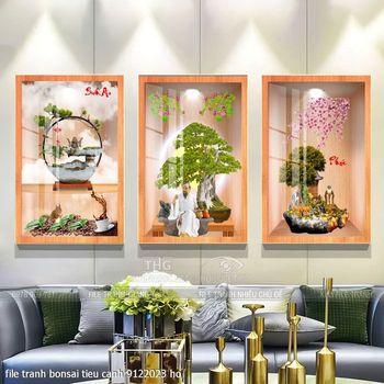 file tranh bonsai tieu canh 9122023 ho