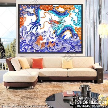 file tranh ca chep hoa con rong 09032023 hanh