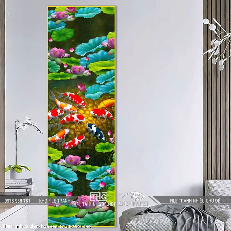 file tranh ca chep hoa sen 17042024 dao