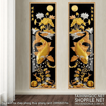 file tranh ca chep phong thuy phong canh 22042023 ho