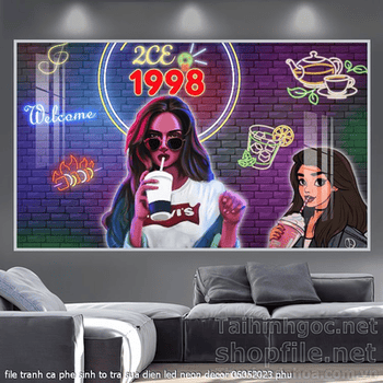 file tranh ca phe sinh to tra sua dien led neon decor 06052023 phu