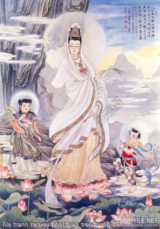 file tranh canvas phat giao treo tuong 05