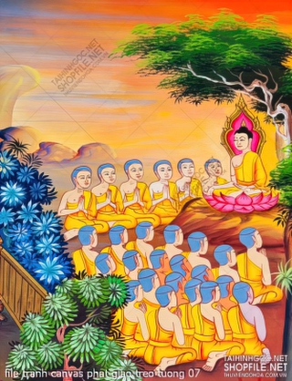 file tranh canvas phat giao treo tuong 07