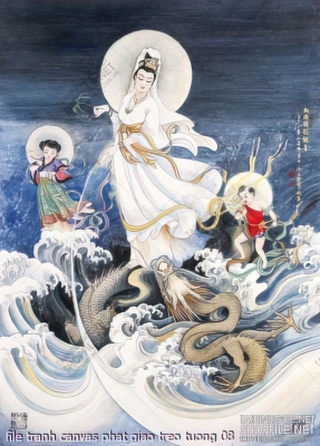 file tranh canvas phat giao treo tuong 08