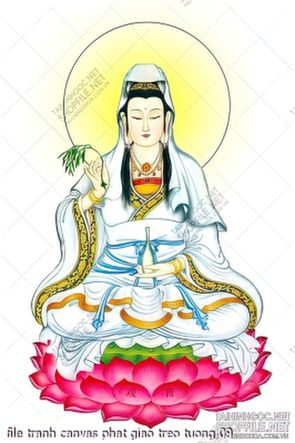 file tranh canvas phat giao treo tuong 09