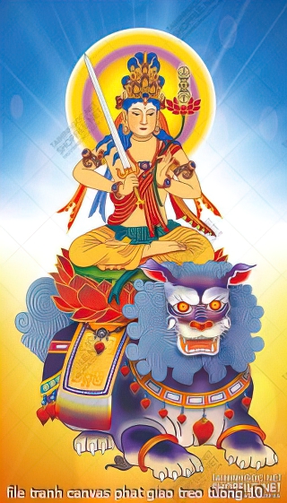 file tranh canvas phat giao treo tuong 10