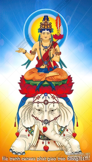 file tranh canvas phat giao treo tuong 11