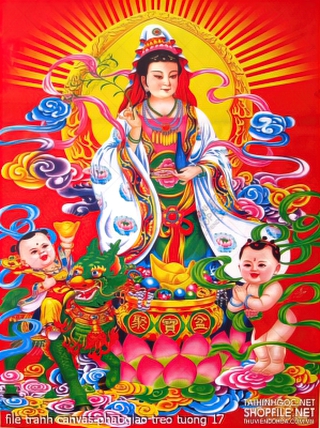 file tranh canvas phat giao treo tuong 17