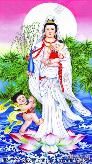 file tranh canvas phat giao treo tuong 18