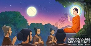 file tranh canvas phat giao treo tuong 24